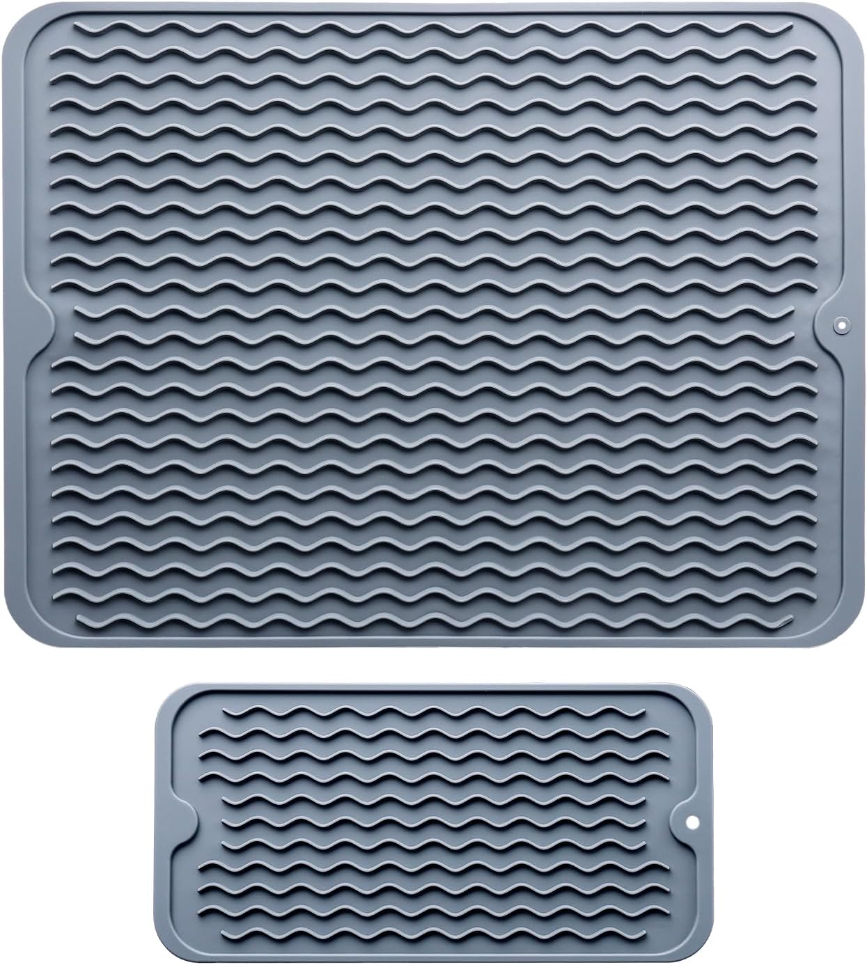 Heat Mat Silicone - Silicone Dish Drying Mat 2 Pack