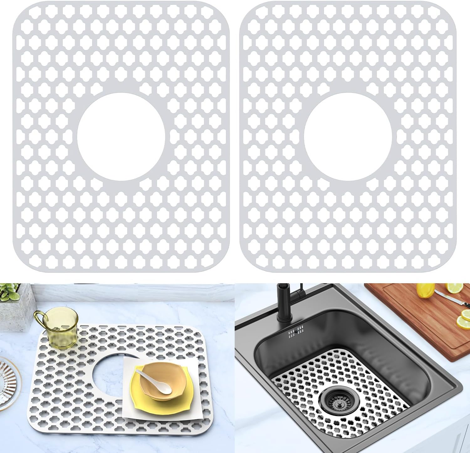 Silicone Sink Protector for Ki - Heat Mat Silicone reseña y precio