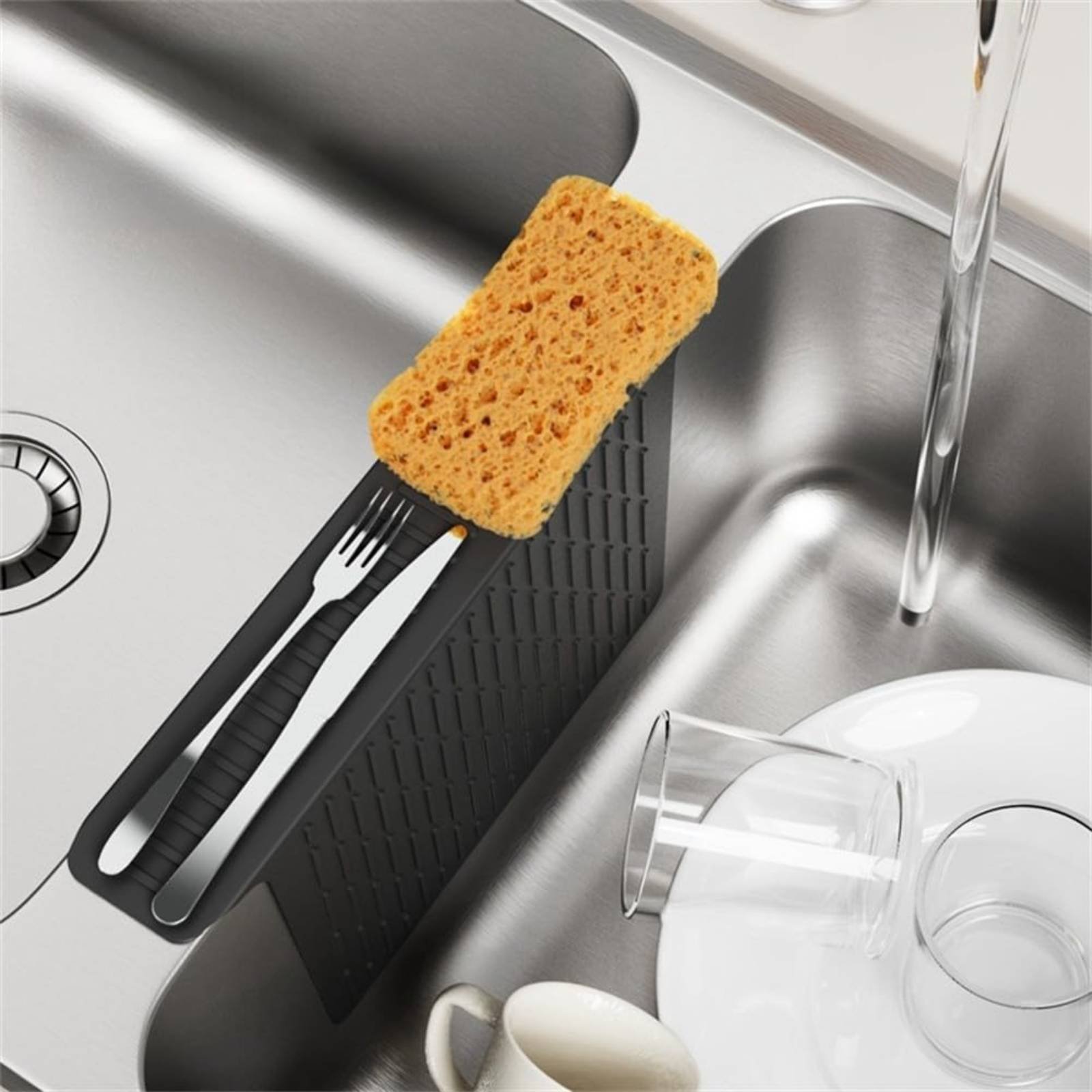 Silicone Sink Divider Mat Non- - Heat Mat Silicone reseña y precio