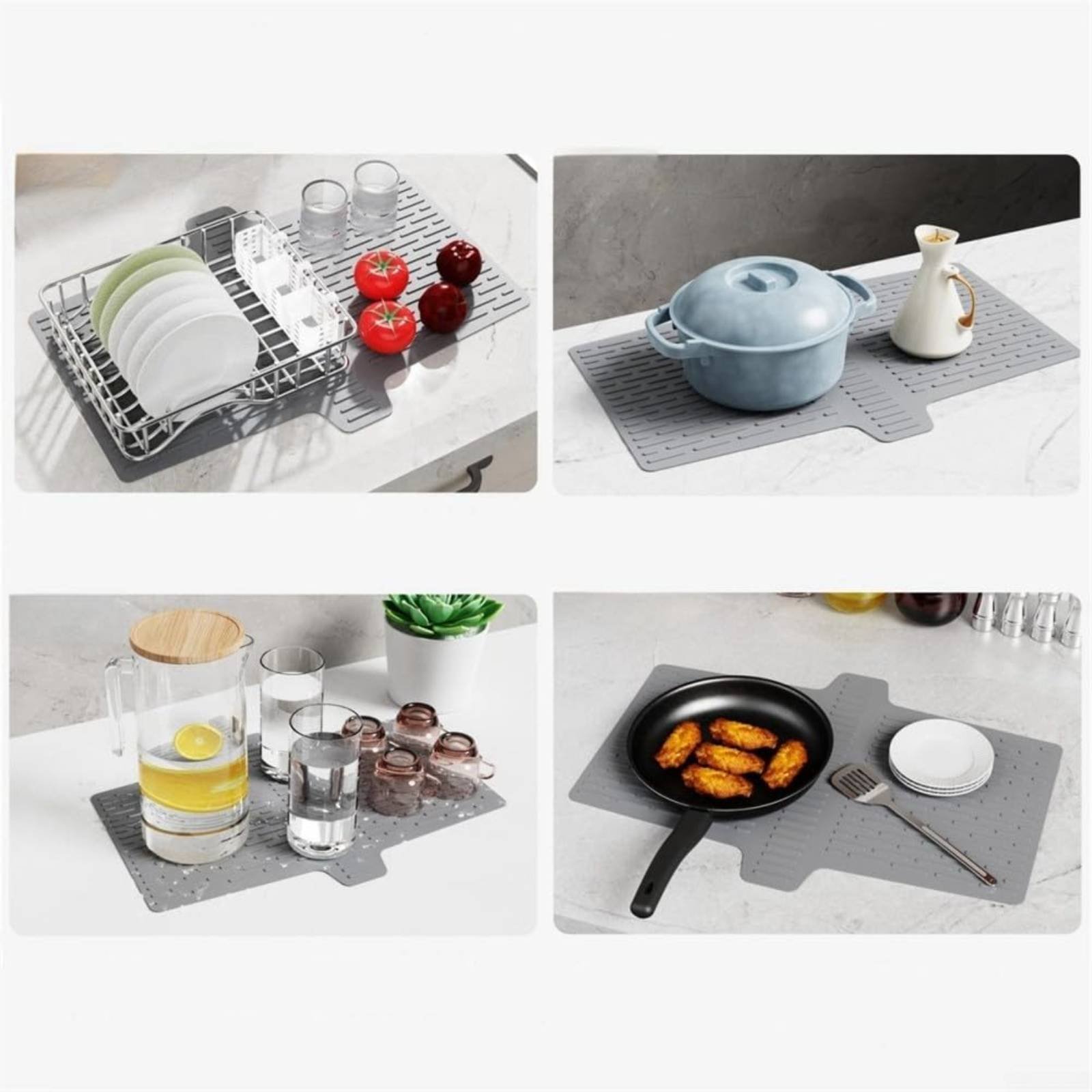 Silicone Sink Divider Mat Non- - Heat Mat Silicone reseña y precio