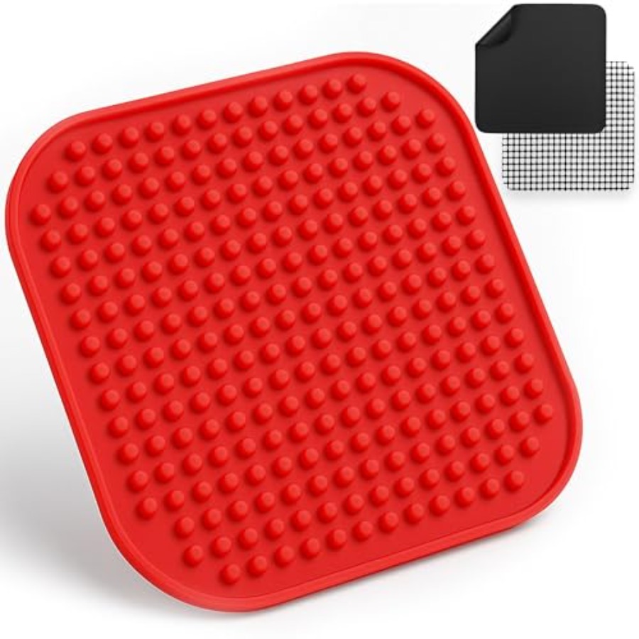 Air Fryer Liners Set of 3 with - Heat Mat Silicone reseña y precio