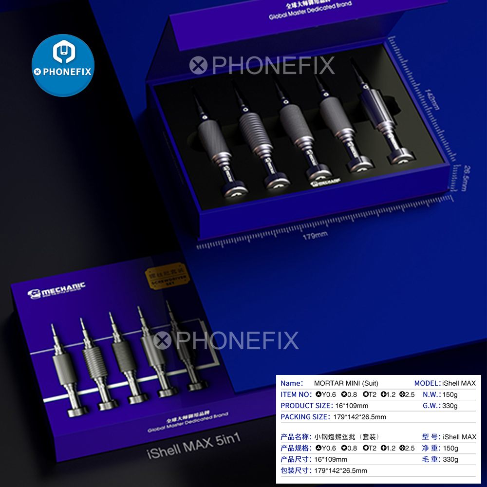 Mechanic iShell Precision Scre - Pentalobe Screwdriver Set reseña y precio