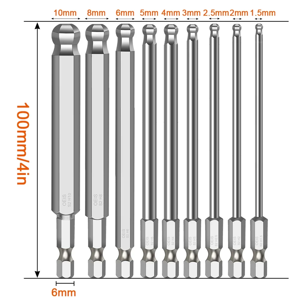 Ball End Hex Screwdriver Bits  - Pentalobe Screwdriver Set reseña y precio