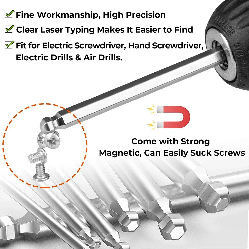 Ball End Hex Screwdriver Bits  - Pentalobe Screwdriver Set reseña y precio