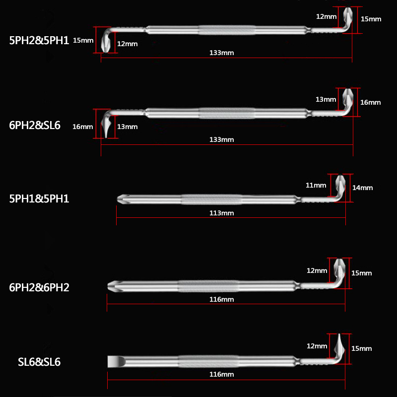 BROPPE Z-Type Screwdriver L-Sh - Pentalobe Screwdriver Set reseña y precio