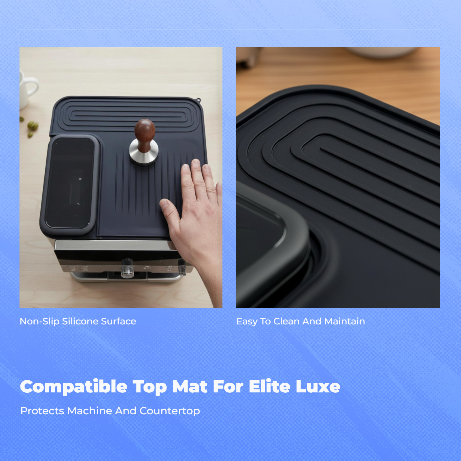 Silicone Top Mat Non Slip Coun - Heat Mat Silicone reseña y precio