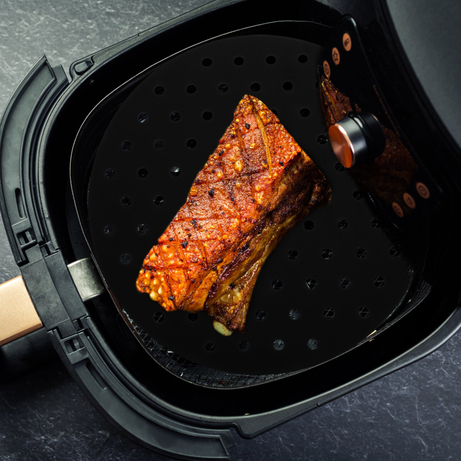 4Pcs Silicone Air Fryer Liner  - Heat Mat Silicone reseña y precio