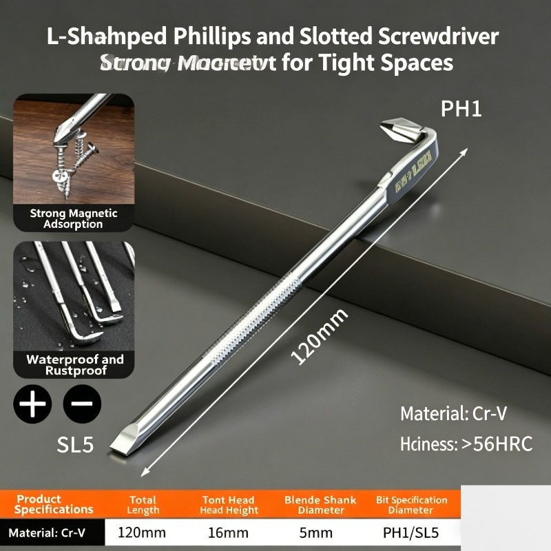 L Z Shaped Angled Screwdriver  - Pentalobe Screwdriver Set reseña y precio