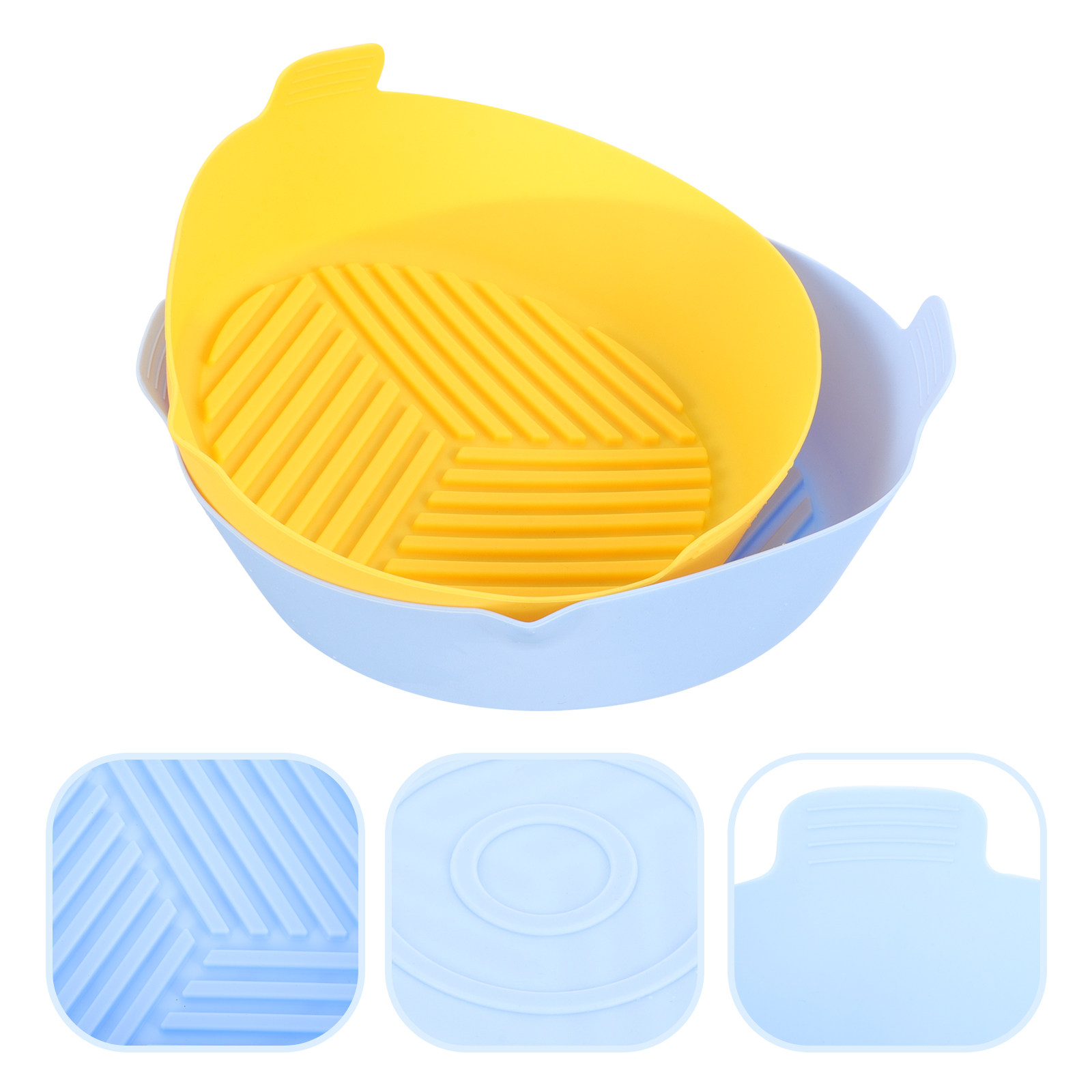 2Pcs Air Fryer Silicone Baking - Heat Mat Silicone reseña y precio