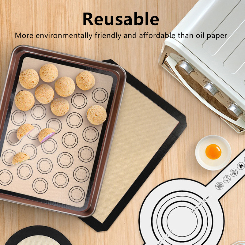 1Pc 42x29.5cm Silicone Baking  - Heat Mat Silicone reseña y precio