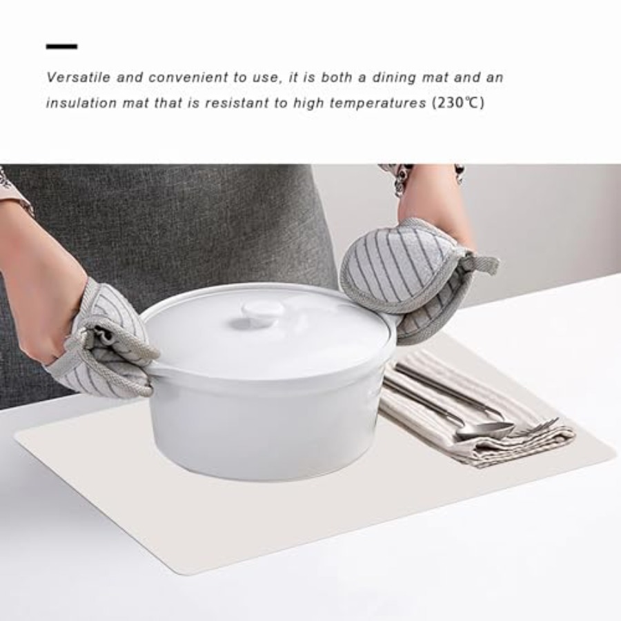 Silicone Placemats, Food-Grade - Heat Mat Silicone reseña y precio